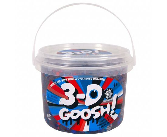 Набор для творчества Comp Kings Лизун с 3D эффектом Slime 3-D Goosh с очками 1200 г (300114-1), изображение 2 Набор для творчества Comp Kings Лизун с 3D эффектом Slime 3-D Goosh с очками 1200 г (300114-1), изображение 2
