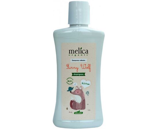 Детский шампунь Melica Organic от волчонка 300 мл (4770416033416)