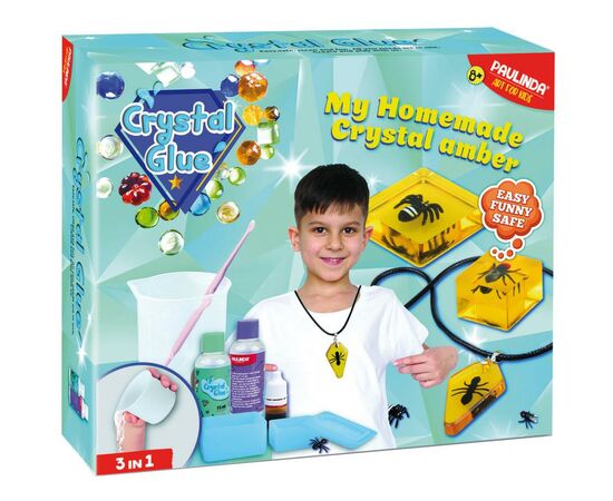 Набор для творчества Paulinda Crystal glue DIY Кулоны 3 в 1 (PL-199607)