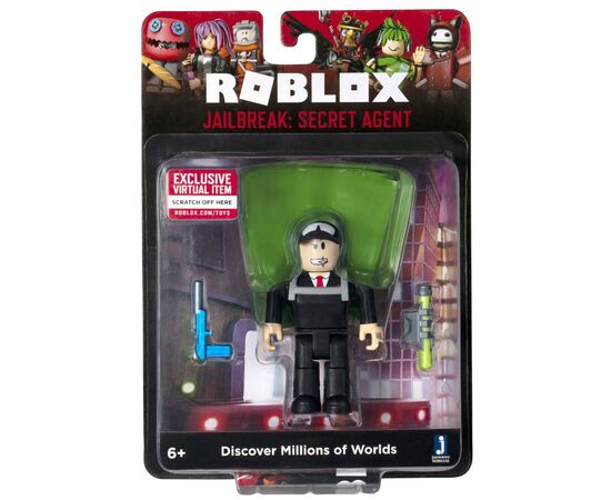 Фигурка для геймеров Jazwares Roblox Core Figures Jailbreak Secret Agent W8 (ROB0330), изображение 4 Фигурка для геймеров Jazwares Roblox Core Figures Jailbreak Secret Agent W8 (ROB0330), изображение 4