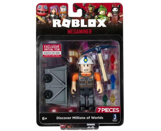 Фигурка для геймеров Jazwares Roblox Core Figures Megaminer W8 (ROB0331), изображение 6 Фигурка для геймеров Jazwares Roblox Core Figures Megaminer W8 (ROB0331), изображение 6