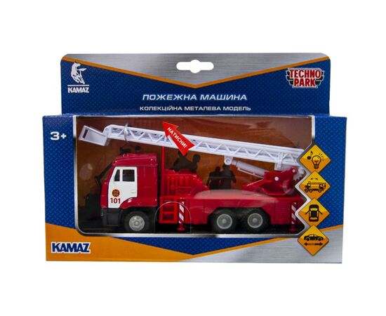 Спецтехника Технопарк КАМАЗ Пожарная (CT12-457-6WB), изображение 10 Спецтехника Технопарк КАМАЗ Пожарная (CT12-457-6WB), изображение 10