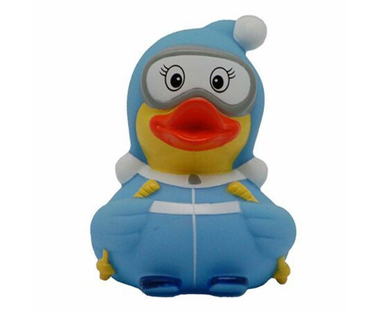 Игрушка для ванной LiLaLu Лыжница утка (L1636), изображение 4 Игрушка для ванной LiLaLu Лыжница утка (L1636), изображение 4