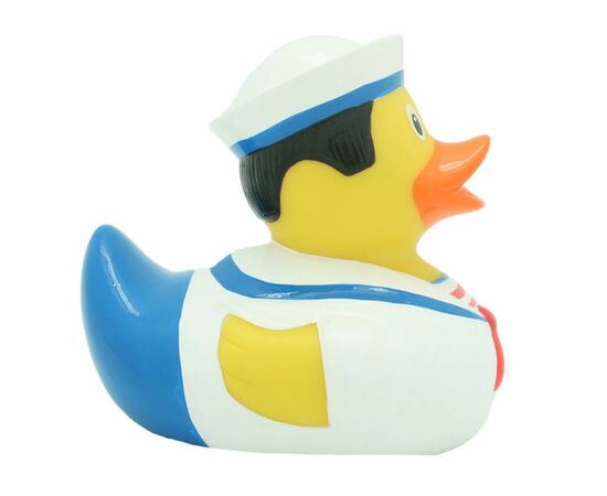 Игрушка для ванной LiLaLu Утка Матрос (L1988), изображение 3 Игрушка для ванной LiLaLu Утка Матрос (L1988), изображение 3