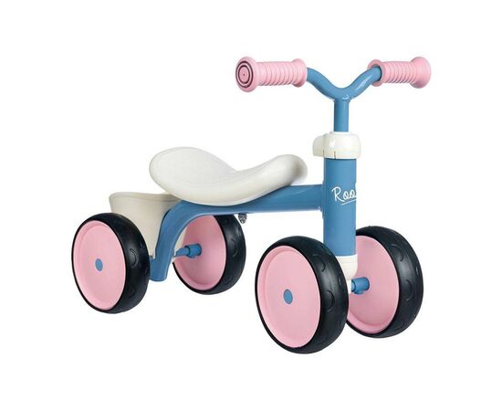 Біговел Smoby металевий, чотирьохколісний Рожевий (721401)