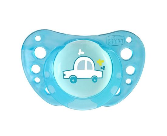 Пустышка Chicco Physio Air силиконовая 16 мес+ 2 шт голубая (75034.21.00.00), изображение 2 Пустышка Chicco Physio Air силиконовая 16 мес+ 2 шт голубая (75034.21.00.00), изображение 2