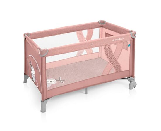 Дитячий манеж Baby Design Simple 08 Pink (Simple 08 2019)