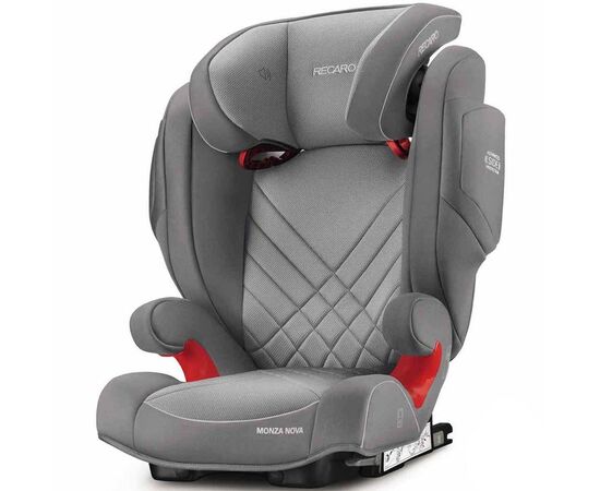 Автокресло Recaro Monza Nova 2 Seatfix Aluminium Grey (00088010180050)