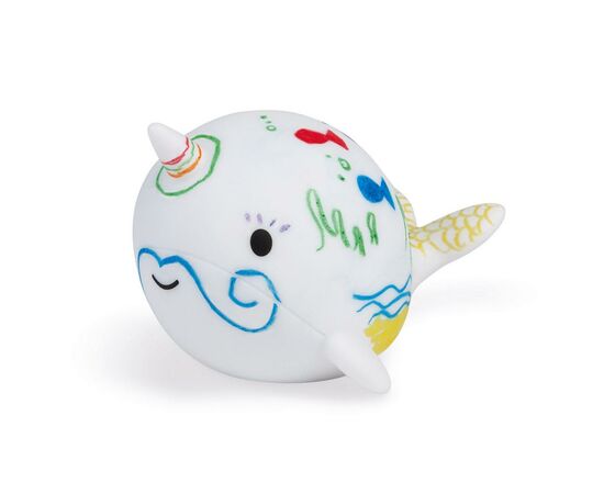 Игрушка для ванной Janod Рисование. Нарвал (J04726), изображение 5 Игрушка для ванной Janod Рисование. Нарвал (J04726), изображение 5