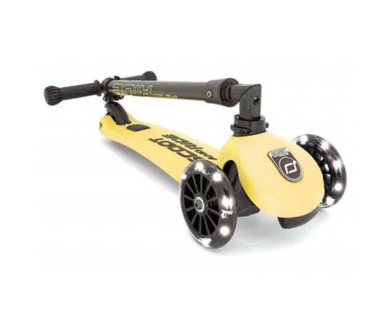 Самокат Scoot&Ride Highwaykick-3 со светящимися колесами лимон (SR-96358), изображение 3 Самокат Scoot&Ride Highwaykick-3 со светящимися колесами лимон (SR-96358), изображение 3