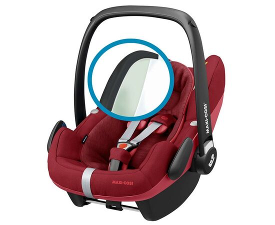 Автокресло Maxi-Cosi Pebble PRO i-Size Essential Red (8799701120), изображение 6 Автокресло Maxi-Cosi Pebble PRO i-Size Essential Red (8799701120), изображение 6