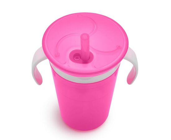 Поїльник-непроливайка Munchkin Snack and Sip рожева (735282114762) (10867.02), зображення 2 Поїльник-непроливайка Munchkin Snack and Sip рожева (735282114762) (10867.02), зображення 2
