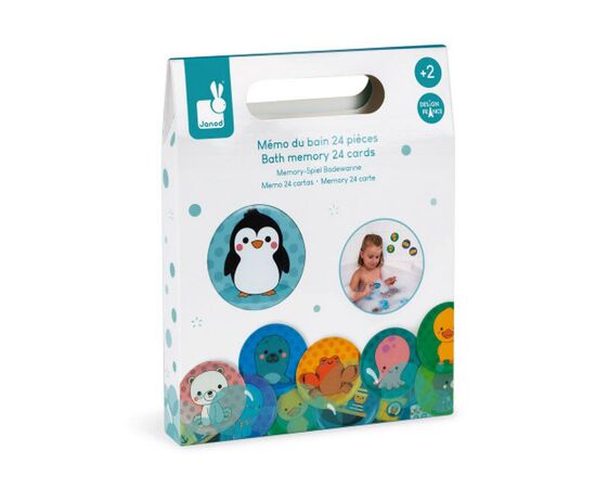 Игрушка для ванной Janod Игра-мемо для купания (J04714), изображение 11 Игрушка для ванной Janod Игра-мемо для купания (J04714), изображение 11