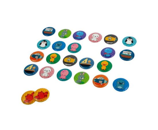 Игрушка для ванной Janod Игра-мемо для купания (J04714), изображение 6 Игрушка для ванной Janod Игра-мемо для купания (J04714), изображение 6