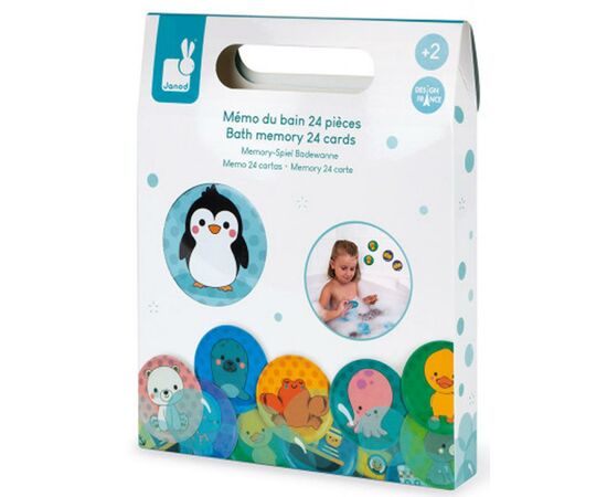 Игрушка для ванной Janod Игра-мемо для купания (J04714)