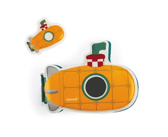 Игрушка для ванной Janod Книга для купания Субмарина (J04716), изображение 2 Игрушка для ванной Janod Книга для купания Субмарина (J04716), изображение 2