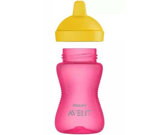 Поильник-непроливайка Philips AVENT с твердым носиком Розовая 300 мл (SCF804/04), изображение 2 Поильник-непроливайка Philips AVENT с твердым носиком Розовая 300 мл (SCF804/04), изображение 2