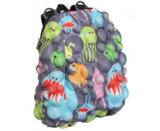 Рюкзак шкільний MadPax Bubble Half On Grrray (M/MON/GRE/HALF)