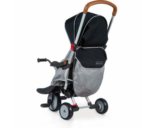 Детский велосипед Smoby металлический Робин складывающийся 3 в 1 Серый (741300), изображение 2 Детский велосипед Smoby металлический Робин складывающийся 3 в 1 Серый (741300), изображение 2
