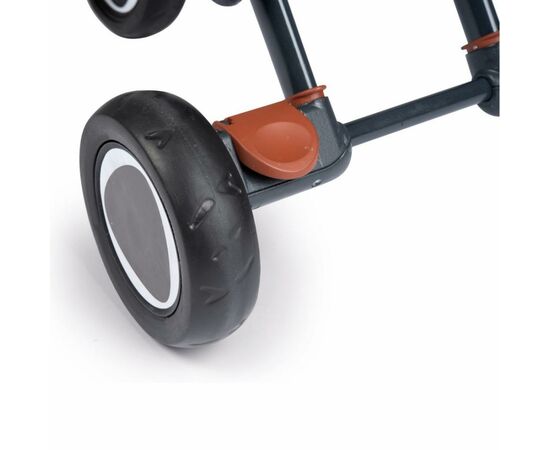Детский велосипед Smoby металлический Робин складывающийся 3 в 1 Серый (741300), изображение 5 Детский велосипед Smoby металлический Робин складывающийся 3 в 1 Серый (741300), изображение 5