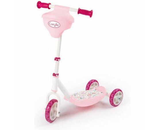 Самокат Smoby Королле с металлической рамой Розовый (750179)