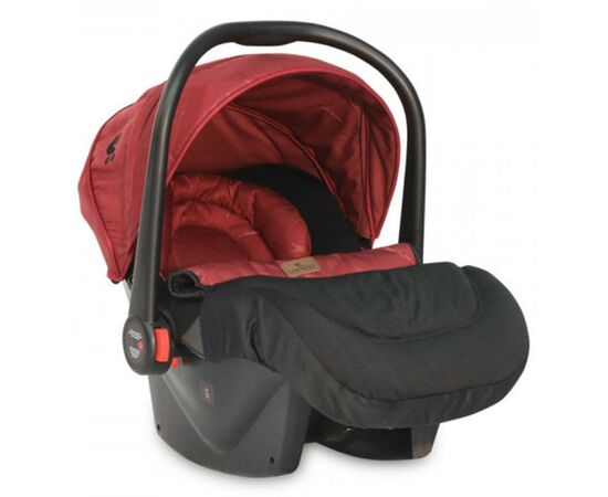 Автокресло Bertoni/Lorelli Pluto 0-13 кг Black/Red New (PLUTO-black/red NEW), изображение 2 Автокресло Bertoni/Lorelli Pluto 0-13 кг Black/Red New (PLUTO-black/red NEW), изображение 2