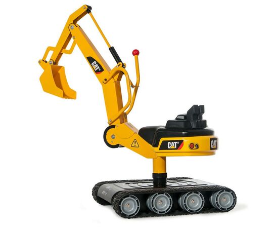 Веломобиль Rolly Toys Экскаватор rollyDigger CAT желтый (513215)