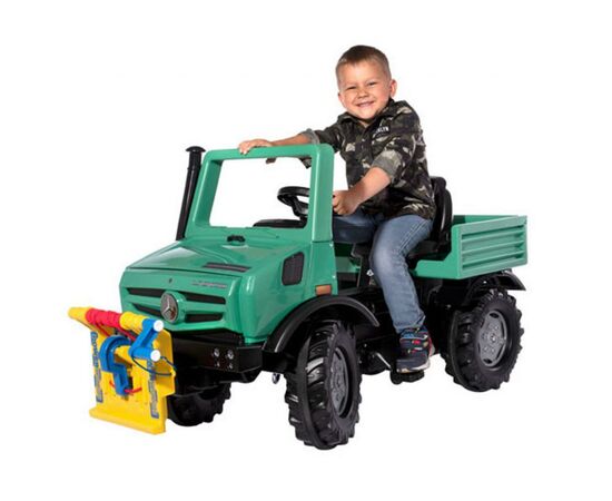Веломобиль Rolly Toys Пожарная машина rollyUnimog Forst зелено-желтая (038244), изображение 8 Веломобиль Rolly Toys Пожарная машина rollyUnimog Forst зелено-желтая (038244), изображение 8