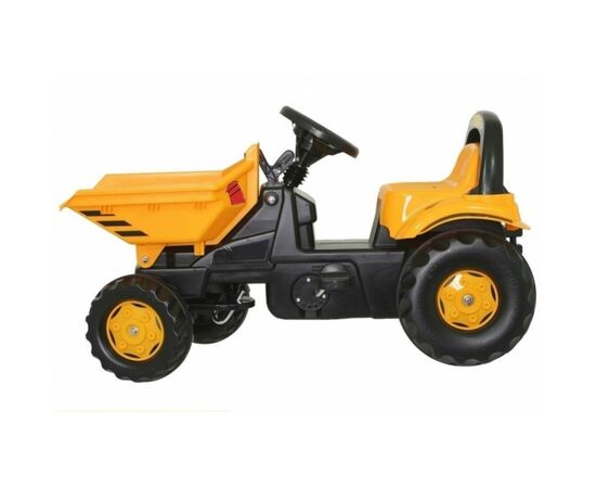 Веломобиль Rolly Toys Самосвал rollyKid Dumper CAT желтый (024179), изображение 2 Веломобиль Rolly Toys Самосвал rollyKid Dumper CAT желтый (024179), изображение 2