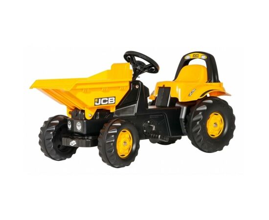Веломобиль Rolly Toys Самосвал rollyKid Dumper JCB желтый (024247)