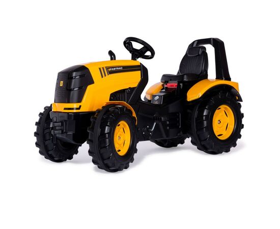 Веломобиль Rolly Toys Трактор rollyX-Trac Premium JCB черно-желтый (640102)
