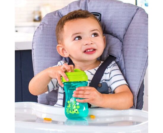 Поильник-непроливайка Chicco Easy Cup от 12 месяцев 266 мл Зеленый (06961.20.04), изображение 3 Поильник-непроливайка Chicco Easy Cup от 12 месяцев 266 мл Зеленый (06961.20.04), изображение 3