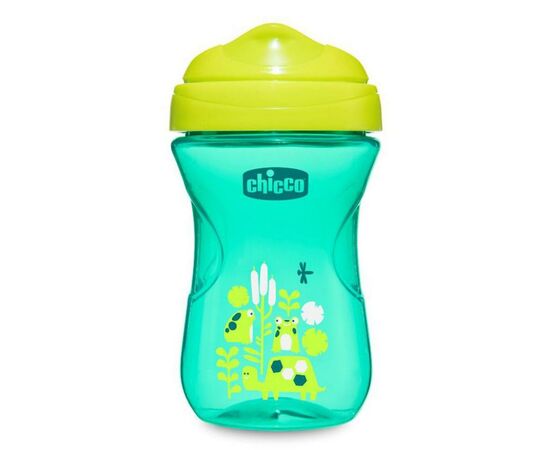 Поїльник-непроливайка Chicco Easy Cup від 12 місяців 266 мл Зелений (06961.20.04)
