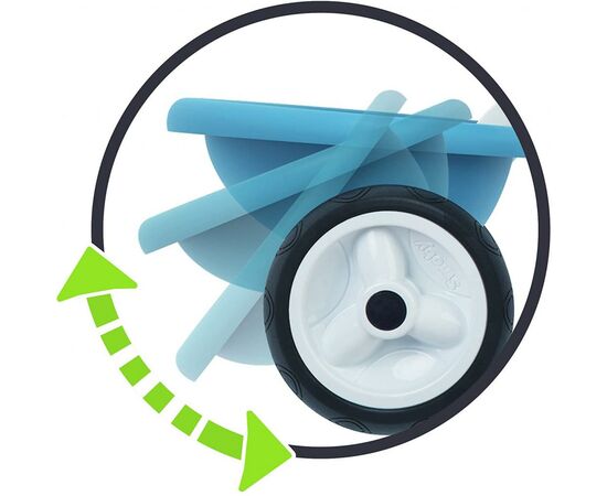 Детский велосипед Smoby Be Move Комфорт 3 в 1 голубой (740414), изображение 9 Детский велосипед Smoby Be Move Комфорт 3 в 1 голубой (740414), изображение 9