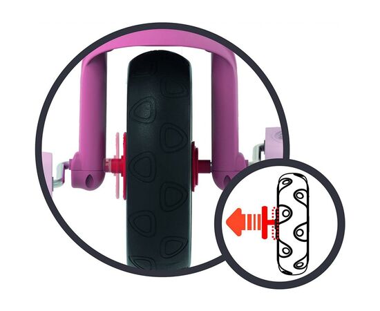 Детский велосипед Smoby Be Move Комфорт 3 в 1 розовый (740415), изображение 6 Детский велосипед Smoby Be Move Комфорт 3 в 1 розовый (740415), изображение 6