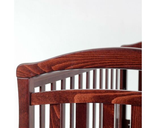 Ліжечко Верес ЛД-6 горіх без шухляди (06.3.1.1.03), зображення 3 Ліжечко Верес ЛД-6 горіх без шухляди (06.3.1.1.03), зображення 3