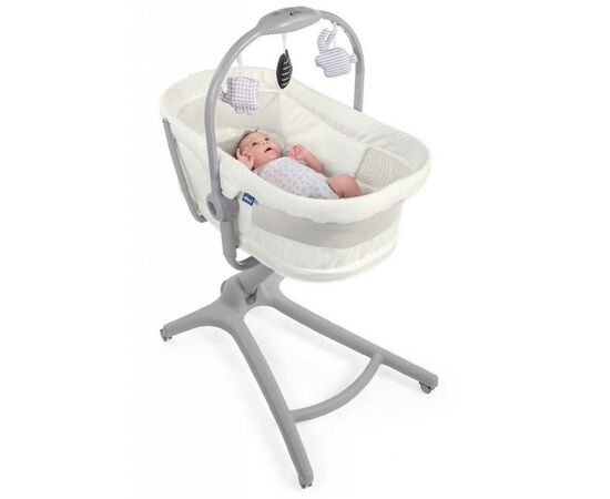 Кроватка Chicco Baby Hug Air 4 в 1 Бежевая (79193.30.00), изображение 2 Кроватка Chicco Baby Hug Air 4 в 1 Бежевая (79193.30.00), изображение 2