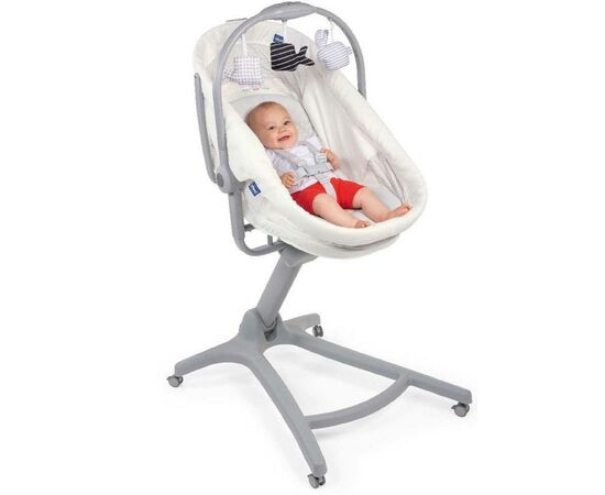 Ліжечко Chicco Baby Hug Air 4 в 1 світло-сіре (79193.85.00), зображення 3 Ліжечко Chicco Baby Hug Air 4 в 1 світло-сіре (79193.85.00), зображення 3