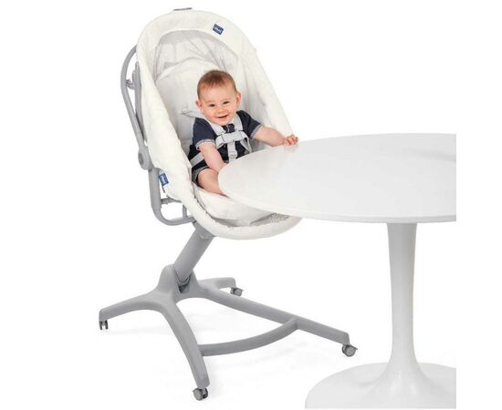 Ліжечко Chicco Baby Hug Air 4 в 1 світло-сіре (79193.85.00), зображення 4 Ліжечко Chicco Baby Hug Air 4 в 1 світло-сіре (79193.85.00), зображення 4