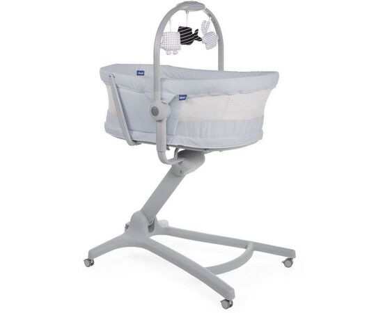 Кроватка Chicco Baby Hug Air 4 в 1 Светло-серая (79193.85.00)
