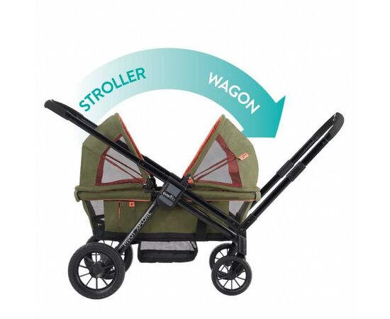 Коляска Evenflo Pivot Xplore All-Terrain Stroller Wagon - Gypsy (032884198252), изображение 2 Коляска Evenflo Pivot Xplore All-Terrain Stroller Wagon - Gypsy (032884198252), изображение 2