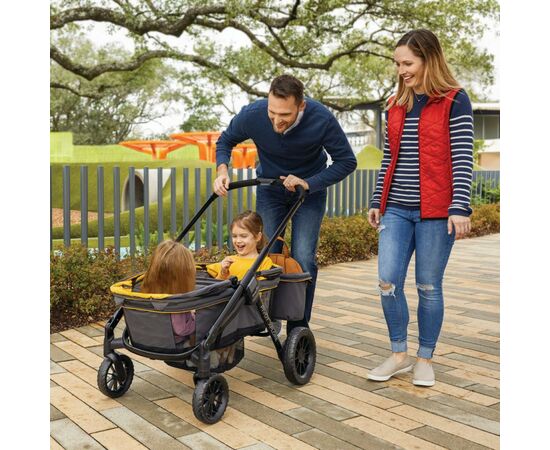 Коляска Evenflo Pivot Xplore All-Terrain Stroller Wagon - Gypsy (032884198252), изображение 7 Коляска Evenflo Pivot Xplore All-Terrain Stroller Wagon - Gypsy (032884198252), изображение 7
