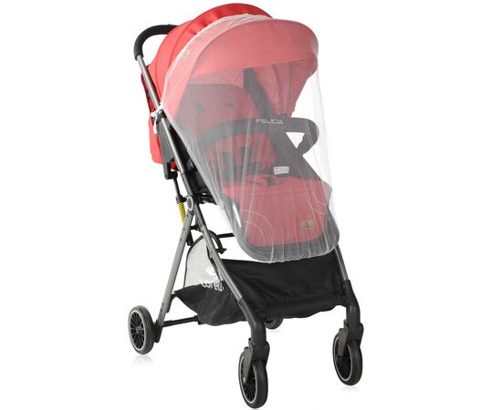 Коляска Lorelli FELICIA-red, изображение 3 Коляска Lorelli FELICIA-red, изображение 3