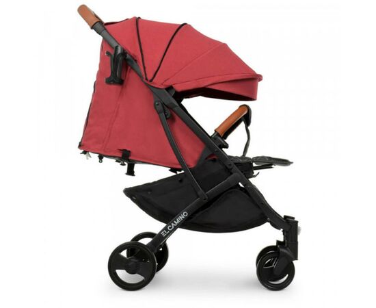 Коляска El Camino Yoga ll M 3910 carmine red (M 3910 carmine red), изображение 2 Коляска El Camino Yoga ll M 3910 carmine red (M 3910 carmine red), изображение 2