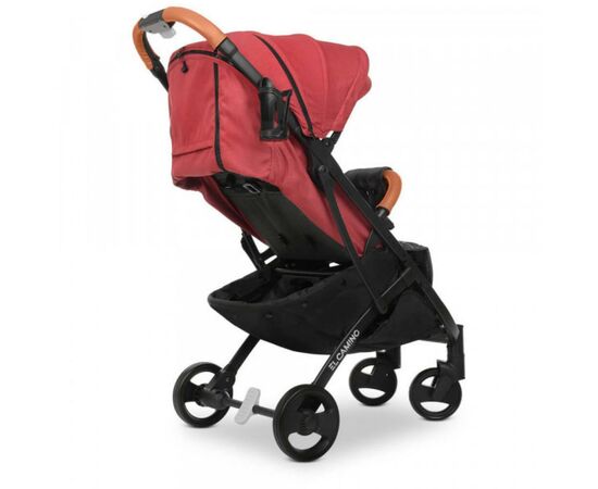 Коляска El Camino Yoga ll M 3910 carmine red (M 3910 carmine red), изображение 3 Коляска El Camino Yoga ll M 3910 carmine red (M 3910 carmine red), изображение 3
