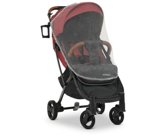 Коляска El Camino Yoga ll M 3910 carmine red (M 3910 carmine red), изображение 8 Коляска El Camino Yoga ll M 3910 carmine red (M 3910 carmine red), изображение 8