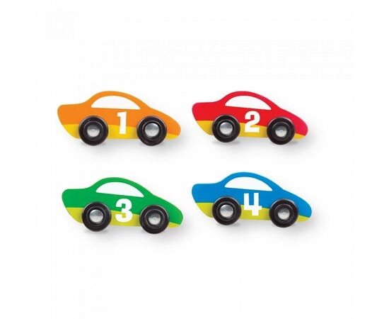 Детский коврик Melissa&Doug Гоночная трасса с машинками (MD19401), изображение 4 Детский коврик Melissa&Doug Гоночная трасса с машинками (MD19401), изображение 4