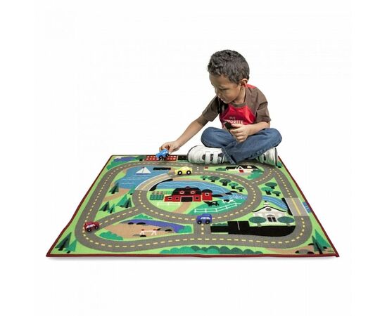Детский коврик Melissa&Doug Городская дорога с машинками (MD19400), изображение 4 Детский коврик Melissa&Doug Городская дорога с машинками (MD19400), изображение 4