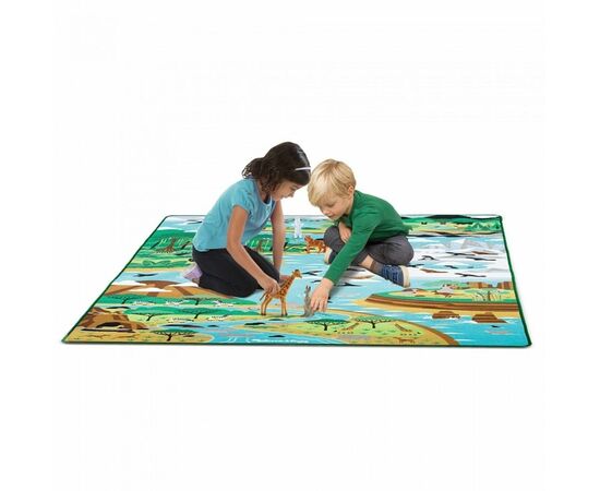 Детский коврик Melissa&Doug Путешествие по миру с животными (MD15192), изображение 2 Детский коврик Melissa&Doug Путешествие по миру с животными (MD15192), изображение 2