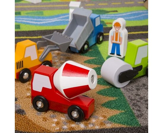 Детский коврик Melissa&Doug Мега-набор Коврик с игрушками (MD5195), изображение 5 Детский коврик Melissa&Doug Мега-набор Коврик с игрушками (MD5195), изображение 5